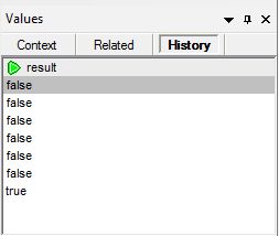 Data mapping debugger History view Data mapping debugger History view