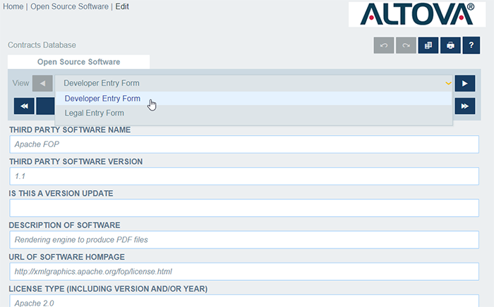 Adding different types of agreements to the contract management system
