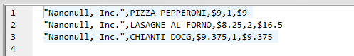 Result file for mapping hierarchical data example